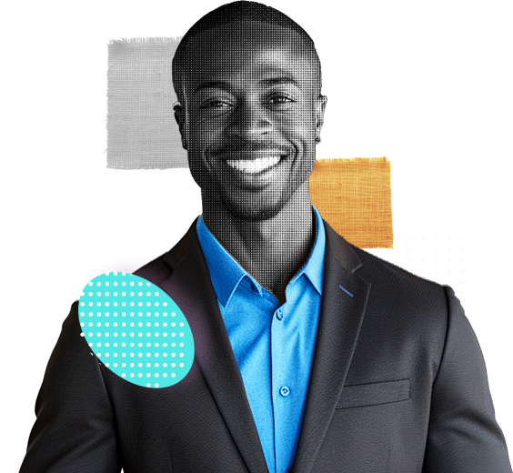 man smiling